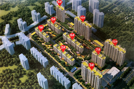 正道园3室1厅1卫93㎡带付房